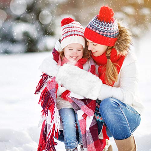 FAVOMOTO Mão Em Sintética Abafadores de Mão Quentes E Fofos Luvas Quentes Quentes Acessórios de Inve