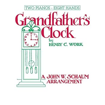 Sheet music Work: Grandfather's Clock Book