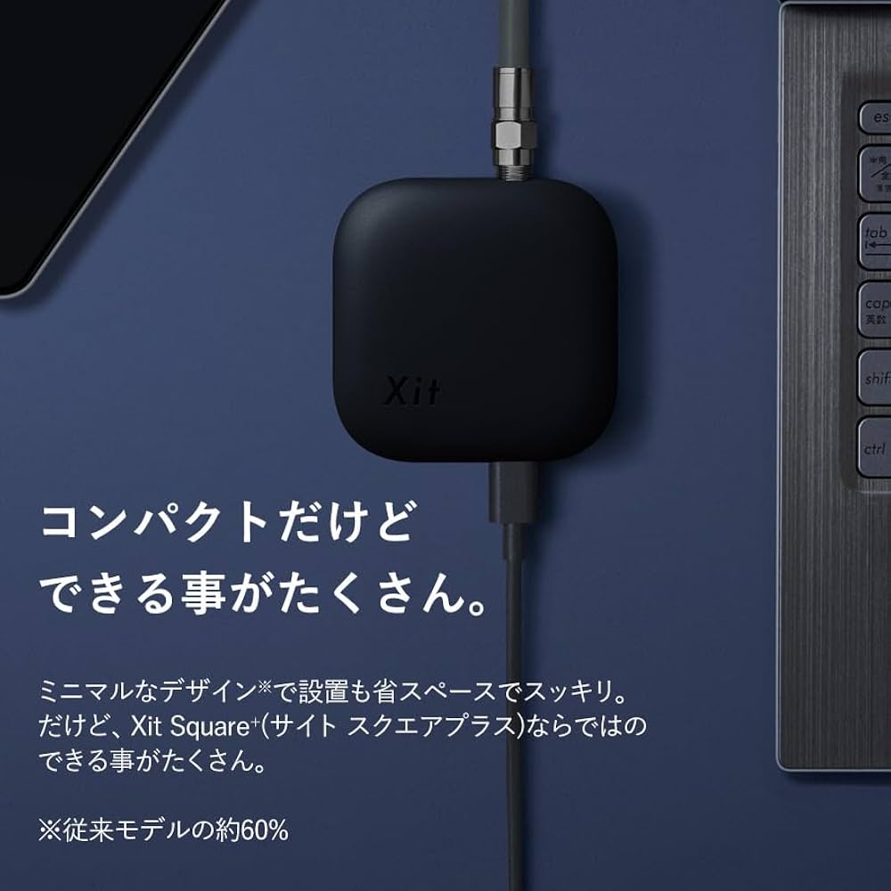 PIXELA Xit Square+ テレビ録画　Mac AIで進化したハイスペックモデルのUSB接続テレビチューナー「Xit