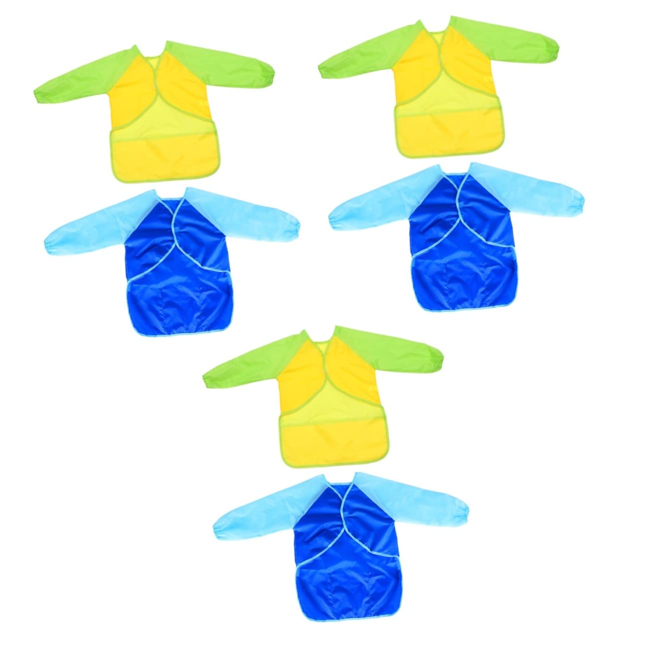 UPKOCH 4 Pz grembiule da artista per bambini cucina cucine kid craft tute di vernice grembiule bambino pettorali grembiule per pittura artistica grembiule per bambini manica lunga abito