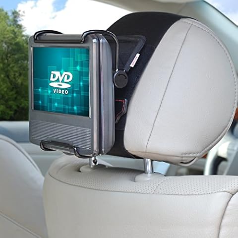 TFY Universal Car Headrest Mount for DVD Players Cover