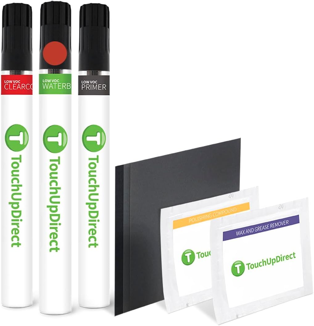 TouchUpDirect GCE/WA412P/66 Sonoma Jewel Metallic Compatible with Chevrolet Exact Match Touch Up Paint Brush - Platinum Kit