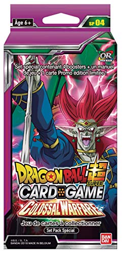 Dragon Ball Super Card Game : Set Pack Spécial Série 4 Colossal Warefare - Version Francaise
