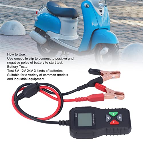 Accuanalyser, Accutester 6V 12V 24V 4,9V~32V Professioneel voor grasmaaiers - Image 5