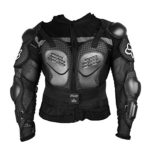 Image of Autofy Protective Riding Gear Body Protector Guard Armor (Black, Medium)