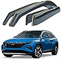 Goodyear Shatterproof in-Channel Window Deflectors for Hyundai Tucson 2021-2023, Rain Guards, Window Visors for Cars, Vent Deflector, Car Accessories, 4 pcs - GY003485