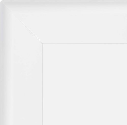 Vista 68 de SnapeZo Silver 36x37 Poster Frame, 1.7" Aluminum Profile, Front-Loading Snap Frame, Wall Mounting, Wide Series