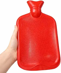 Bolsa Térmica 2 Litros Compressa Água Quente ou Fria – Reutilizável para Alívio de Dores, Cólica, Relaxamento Muscular e Aquecimento Corporal