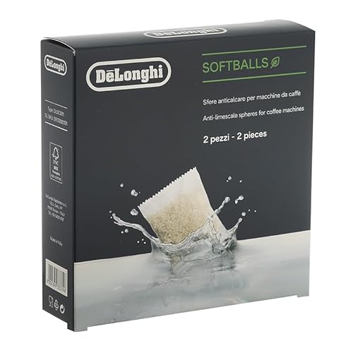 DeLonghii Anti-Scale Balls for Coffee Machines – 2 Sachets – Limescale Prevention & Water Softening Treatment for Bean-to-Cup, Espresso, Filter Machines DLCS551 - Image 2