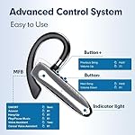 Truck-Driver-Bluetooth-Headset-for-Cell-Phones-Wireless-Earbuds-with-Earhooks-IPX7-Waterproof-Dual-Microphone-Earpiece-in-Ear-Hands-Free-Single-Headphone-Charging-Case-for-Driving-Business-Android-iOS