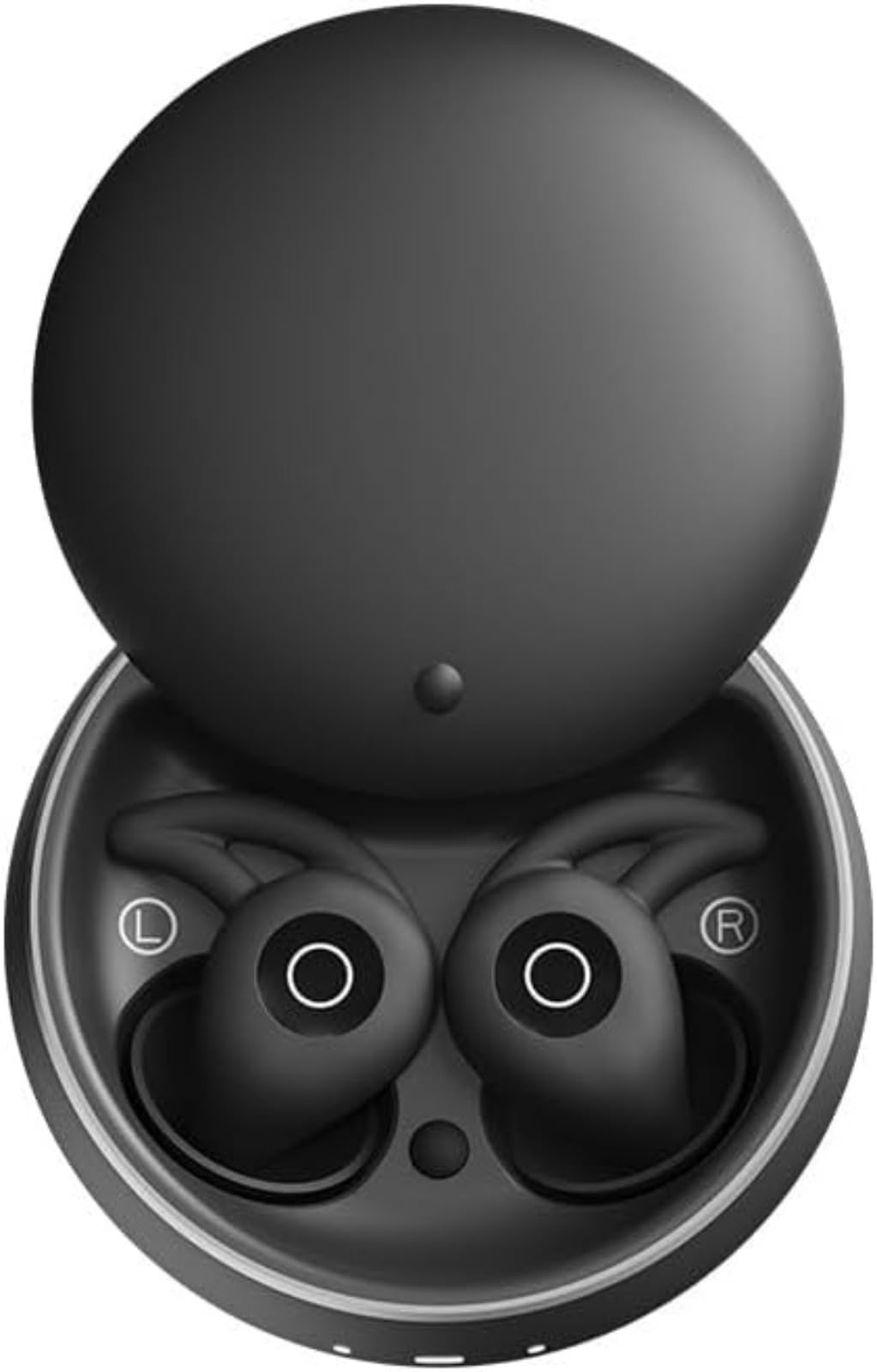 Auriculares con ajuste a prueba de sudor, cancelación de ruido, batería de 28 horas, para deportes, viajes y comodidad para dormir