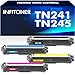 Produktbild INFITONER TN241 TN245 Toner Kompatibel für Brother MFC 9332CDW DCP 9022CDW HL-3142CW MFC 9142CDN MFC-9332CDW DCP-9022CDW DCP-9020CDW DCP-9017CDW MFC-9142CDN HL-3152CDW TN-241 TN-245 TN-242 TN-246