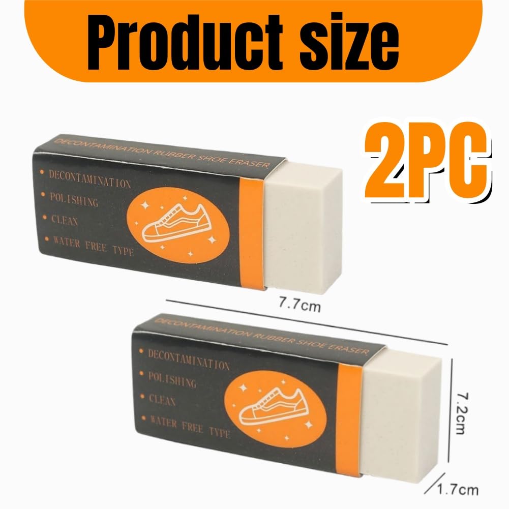 Gomma Magica,2pcs Gomme per Sneaker per Scarpe,Gomma per Pulire Scarpe,Gomma per Cancellare Lo Sporco,Gomma Scamosciata,Gomma per La Pulizia Delle Scarpe,Gomma per Scarpe in Pelle