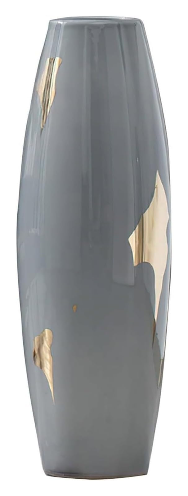 asdchZen Vase Vase Ceramic Flower Vase Tall Floor Vase Large Floor Vase Handmade Flower Vase For Decorative Twigs, Dried Flowers And Flowers, For Living Room, Entryway, Office,One Color-60x21cm
