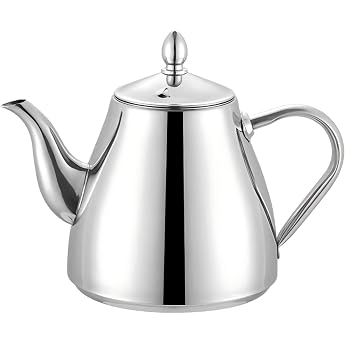 SANQIAHOME Stainless Steel Teapot Coffee Pot 1.2 L