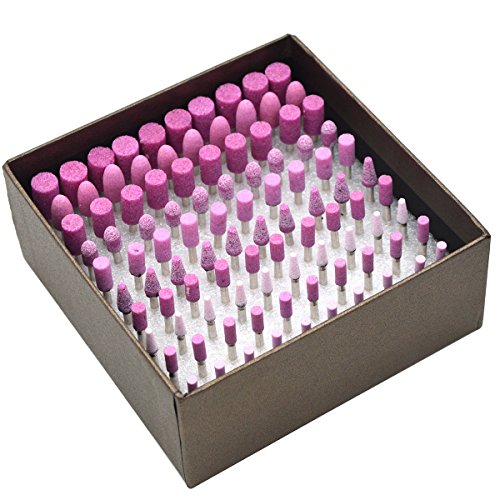 Set de 100 fresas abrasivas 3mm para Dremel miniatura 1