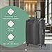 Travelite 4-Rad Hartschalen Koffer mittel mit recyceltem Innenfutter, Gepäck Serie ELVAA: Stylischer Trolley mit Dehnfalte, Schutzecken + TSA Schloss, 66 cm, 72-77 Liter