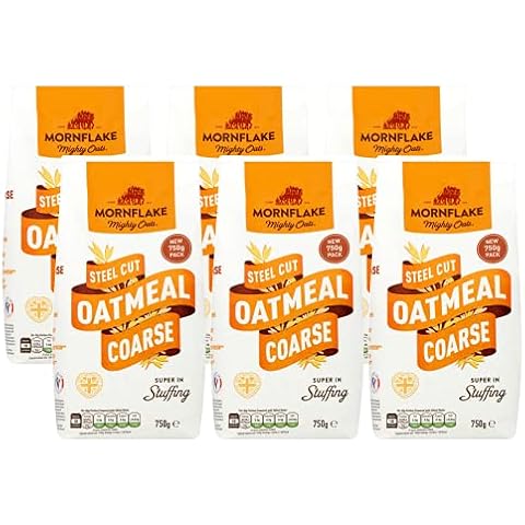 Mornflake Mighty Oats Steel Cut Coarse Oatmeal, 750 g (Pack of 6) Cover