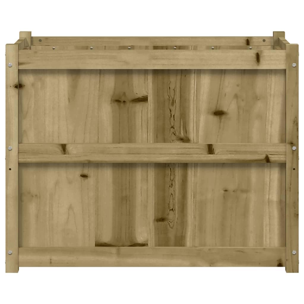 Skrzynka na rośliny zewnętrzna, podwyższona, pionowa, ogrodowa, na balkon i do ogrodu, mini podniesiony ogród na sadzonki, zewnętrzny pionowy ogród, wodoodporna, 90 x 50 x 70 cm w