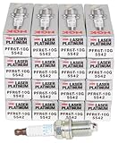 NGK 5542 PFR6T-10G Laser Platinum Spark Plugs (16-Pack) Compatible with 2005–2006 Mercedes-Benz C55