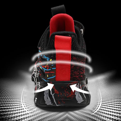 IWIHMIV Toddler Tennis Shoes Breathable Kids Athletic Slip On Sneakers Comfortable Running Shoes for Boys and Girls3