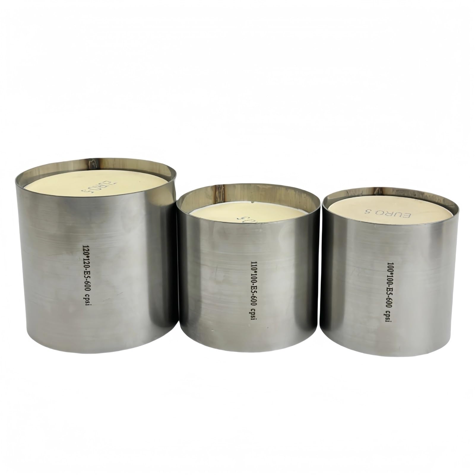 katalizatory spalin EURO 5 120 * 120mm 110 * 100mm 100 * 100mm Universal Catalytic Converter With 600 Cpsi Catalyst Non Expansion Pad V(100X100mm)