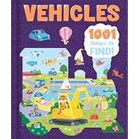 Vehicles: 1001 Things To Find (Search and Find Activity Book)