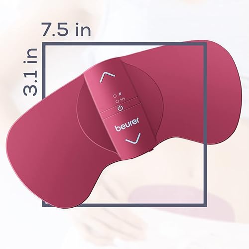 Miniatura 9 de Beurer EM50 Unidad TENS y Almohadilla Térmica - Portátil para Alivio del Dolor de Cólicos Menstruales y de la Espalda Inferior, Recargable, Apagado