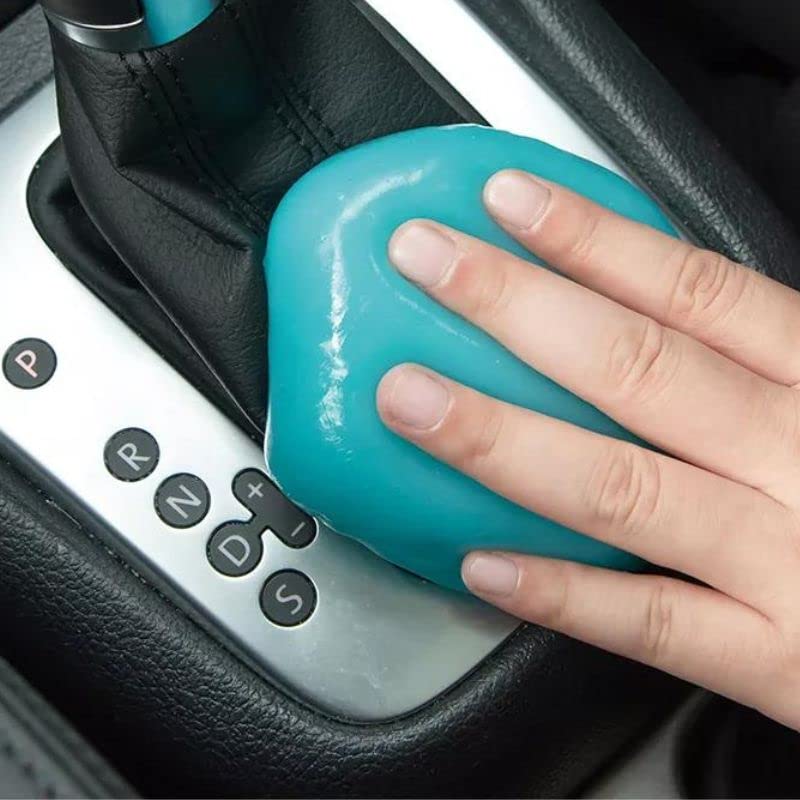Car Interior Dust Cleaning Gel Jelly | Multipurpose Car Interior Cleaning Accessories Keyboard Computer Laptop Electronic Gadget Cleaning Kit | Dust Cleaning Gel-image-11