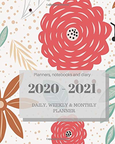Planners notebooks and diary 2020 – 2021 Daily Weekly and Monthly ...