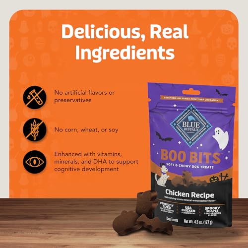 Blue Buffalo Boo Bits Chicken Dog Treats, 4.5 oz - image 6