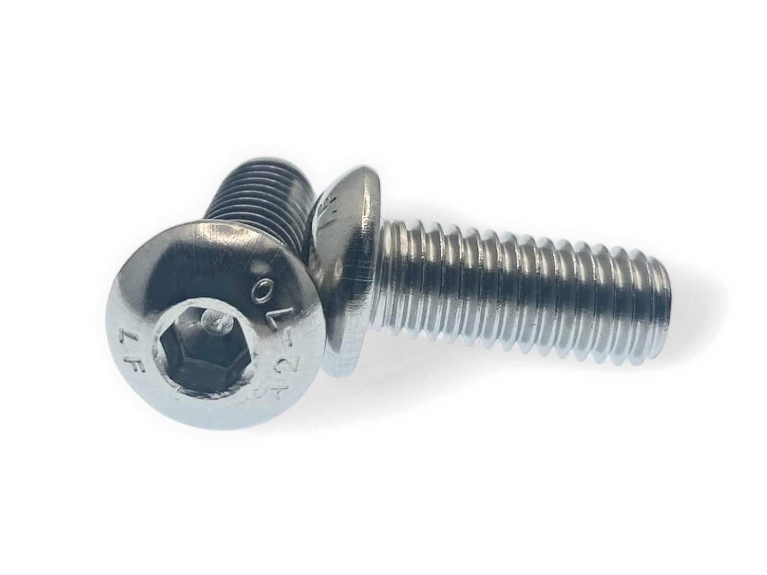 Rubigo M8 Bolts, M8 x 20mm Hex Socket Button Head Machine Bolts