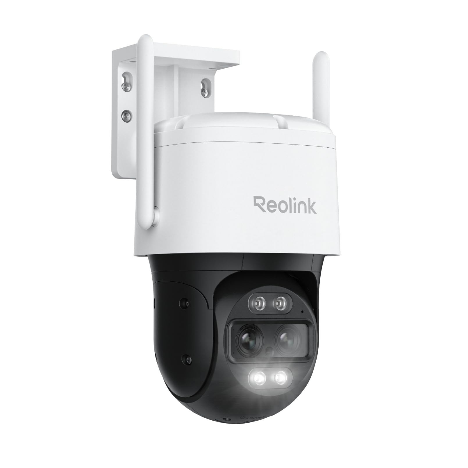 REOLINK 4K Wired WiFi Outdoor Security Camera, 8MP Dual Lens, 360 PTZ Camera, Auto Tracking, 2.4/5GHz Wi-Fi Smart Person/Vehicle/Animal Detection, 6X Hybrid Zoom, Color Night Vision, TrackMix WiFi