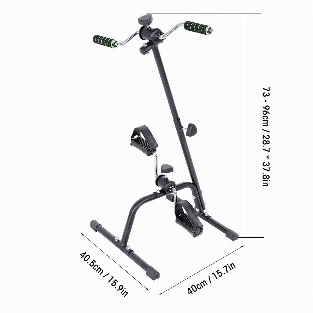 Mini Bicicleta Estática de Ejercicio, Rehabilitación para Brazos y Piernas, Equipo de Entrenamiento para Personas Mayores con Discapacidad