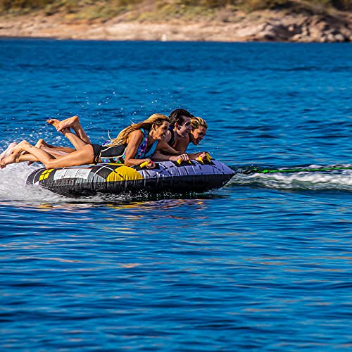 Rave Sports 02408 Mass Frantic 4-Rider Towable, 76" (163Cm) Diameter Inflated Surface #TOP7