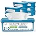 Medline Readyflush Biodegradable Flushable Wipes, 9 Count