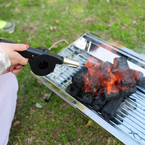 Soplador manual portátil para parrilla BBQ miniatura 2