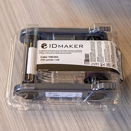 Cinta de impresión Primacy 200 YMCKO para tarjetas ID miniatura 2