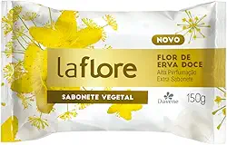 Davene Sabonete Barra Vegetal Erva Doce La Flore 150G -
