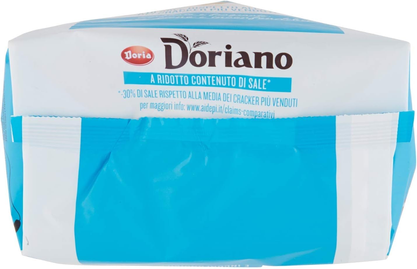 Doria Doriano Crackers a basso contenuto di sale, sin granos de sal, galletas saladas, 12 x 700 g + polpa italiana gourmet 400 g