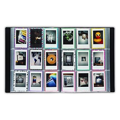 Samsill Polaroid Album for Instax Mini Photos and Kpop Photocards, 288 Pockets with Customizable Front Cover and Spine, Fits up to 2 Inch by 3 Inch Pictures