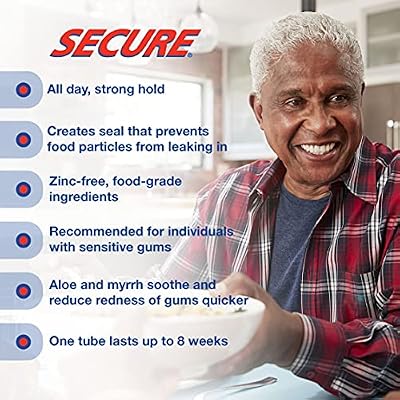 Secure Sensitive, Denture Adhesive, 1.4 Oz (40 G)