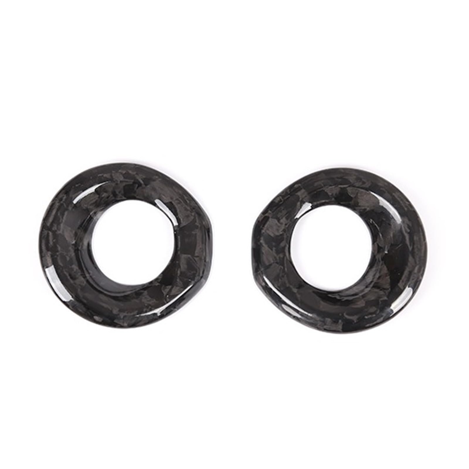 for Toyota GR for Supra MK5 A90 2019-2022 Door Audio Speaker Decoration Ring Sticker Car Interior Accessories Car Interior Mouldings(Forged Pattern)