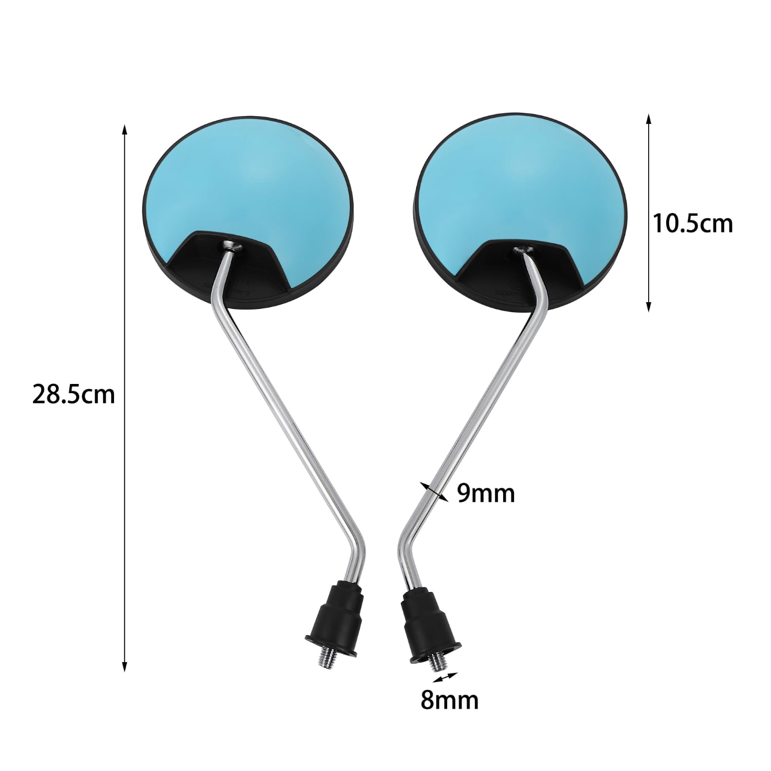 Amazon.co.jp: nakira Colorful Mirror! Mirror Motorcycle Positive