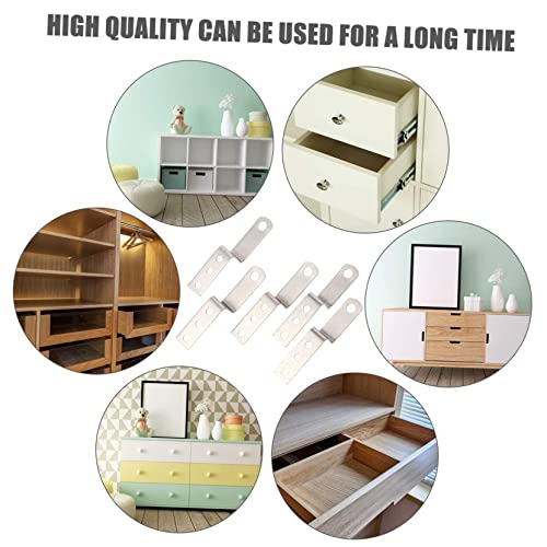 Image of balacoo 10pcs z Type Lock Picture Hangers Heavy Duty Wall Hangers Kit Picture Hanging Bracket for Decorative Frames