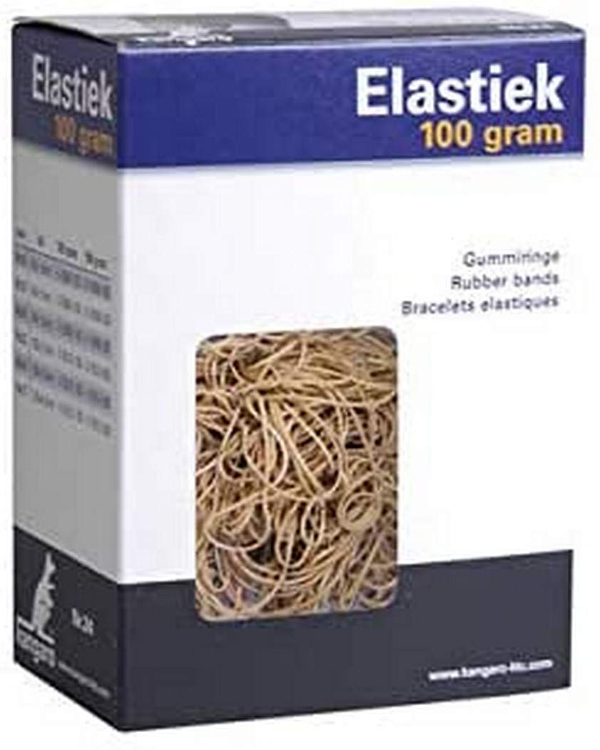 Kangaro No. 77 Elastic Band 125 x 8 mm 100 g Natural