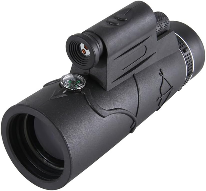 Single Tube Telescope for Outdoor Illumination, High-Definition and High-Power Mobile Phone