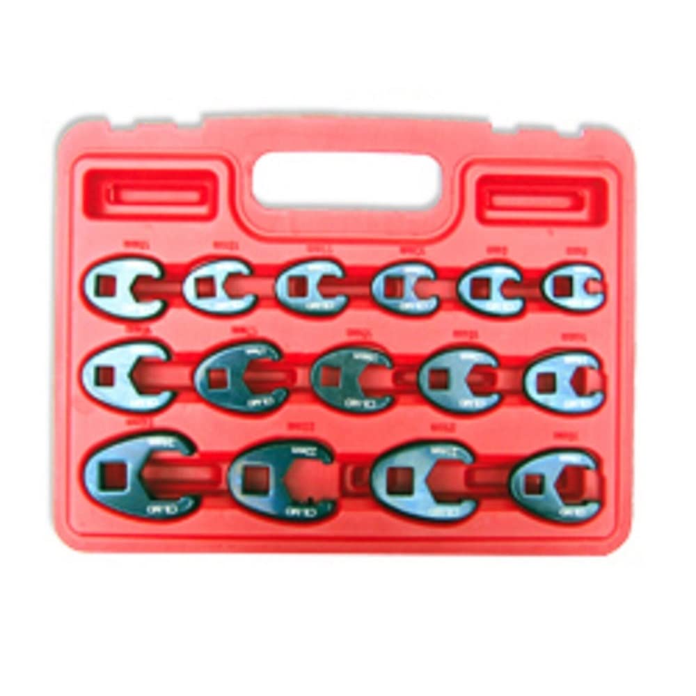 Nuovo Set di Chiavi a brugola da 15 Pezzi, metriche, 8-19 mm, Attacco 3/8" e 1/2", Jikkolumlukka