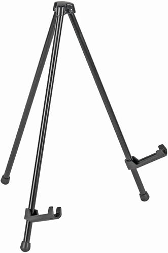 MasterVision Caballete instantáneo de mesa, 14.25" de alto, negro