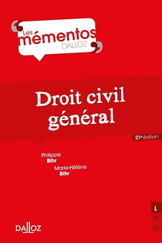 Droit civil général. 21e éd.